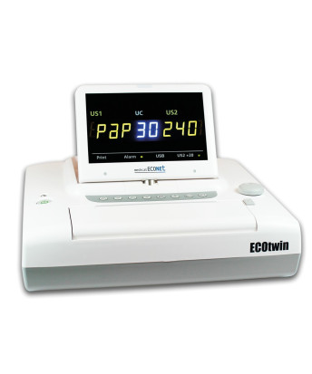 Moniteur foetal double ECOTwin LED