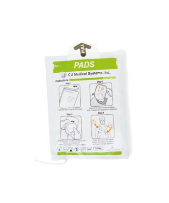 Electrodes de défibrillateur ME PAD pour adultes