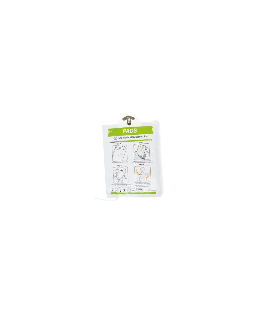 Electrodes de défibrillateur ME PAD pour adultes