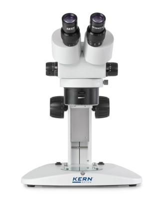 KERN OZL 456 LED Stereo-Zoom-Mikroskop mit Ringbeleuchtung