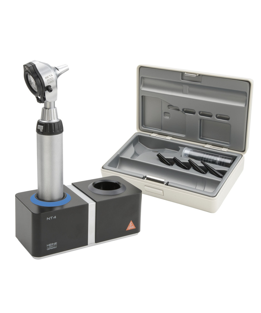 Set d'otoscope HEINE BETA 200 LED avec chargeur de table