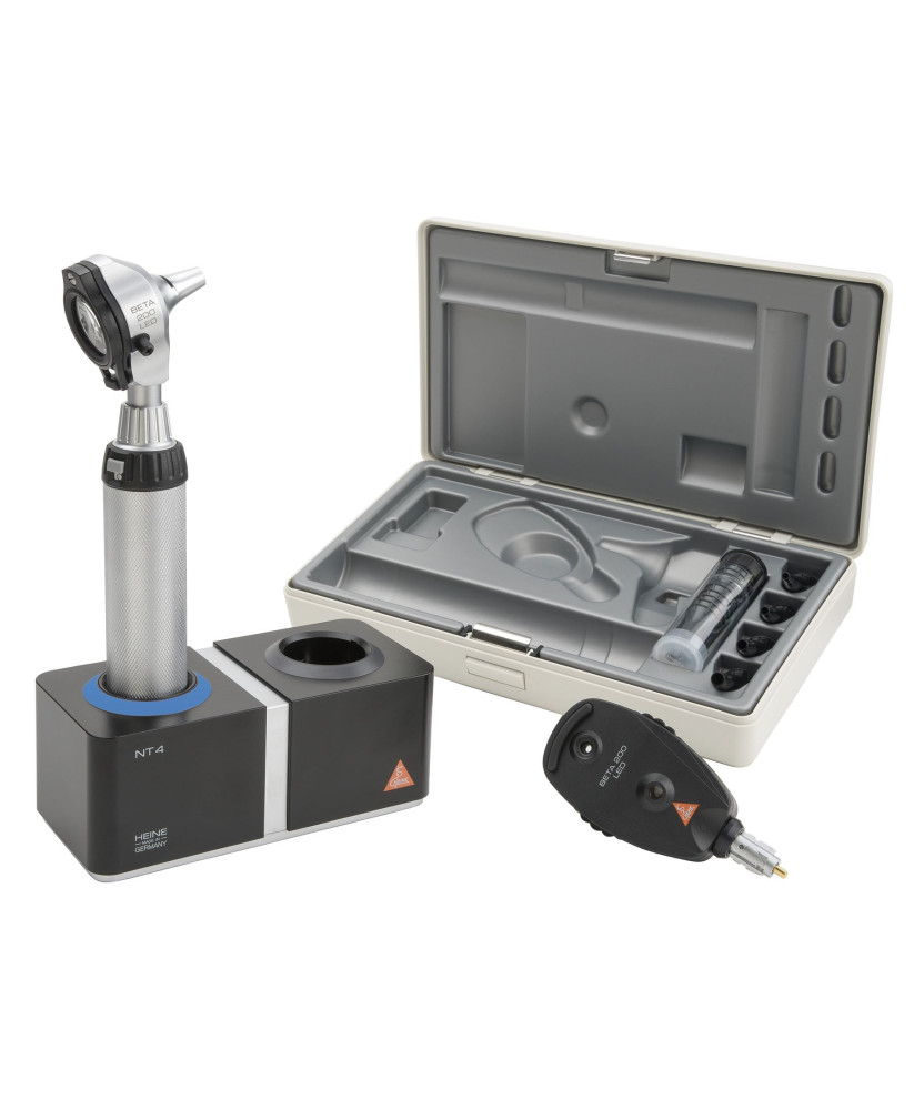 HEINE BETA 200 LED Diagnostik Set mit Tisch-Ladegerät