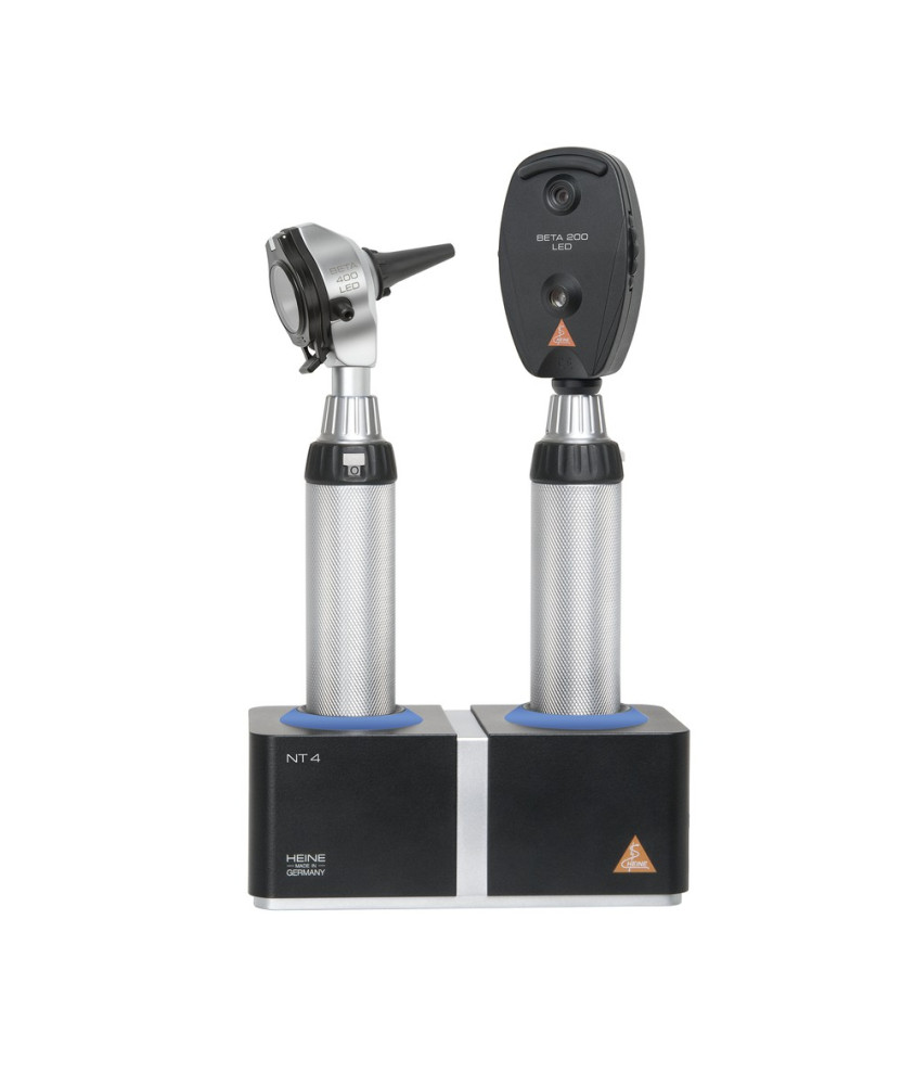 HEINE BETA 400/200 LED Kit de diagnostic avec poignées rechargeable