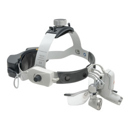 HEINE ML4 LED Kopfleuchte Kit 7 mit Binokularlupen HR 2.5x /420mm