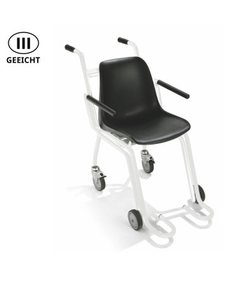 Geeichte Stuhlwaage ADE M400020-01 mit 4 Lenkrollen