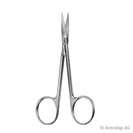 Ciseaux à iris et fils Aesculap, droite, pointus / pointus, 11 cm