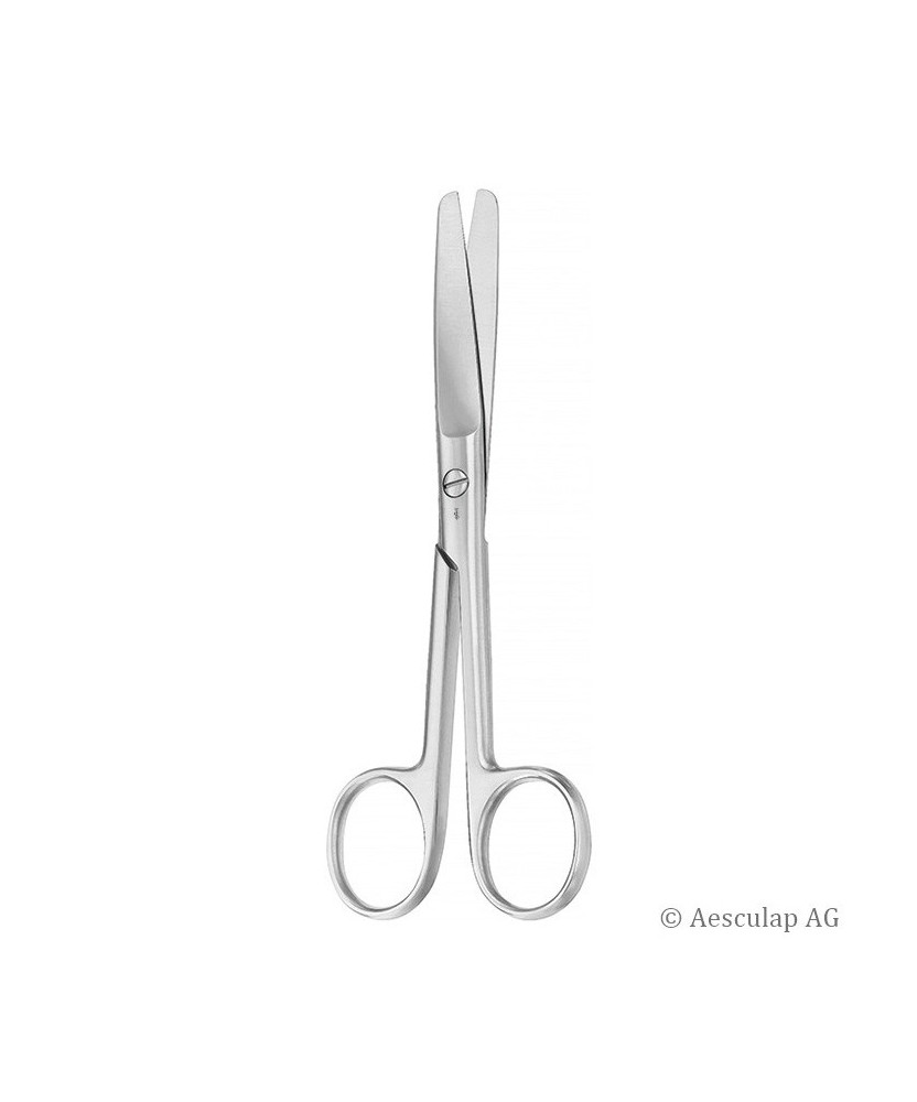 Chirurgische Schere, gerade, stumpf/stumpf, 14,5 cm