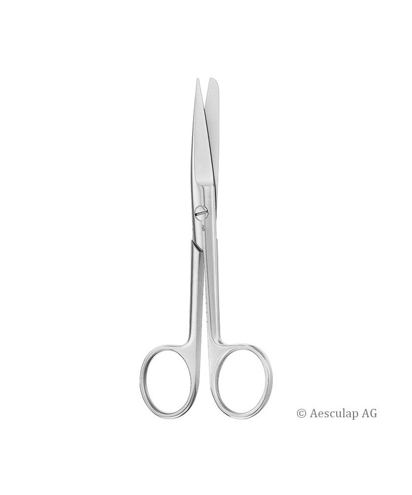 Ciseaux chirurgicaux, droits, pointu / émoussés, 14,5 cm