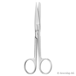 Chirurgische Schere, gerade, spitz/stumpf, 14,5 cm