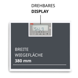 ADE M320600 Personenwaage und BMI-Funktion