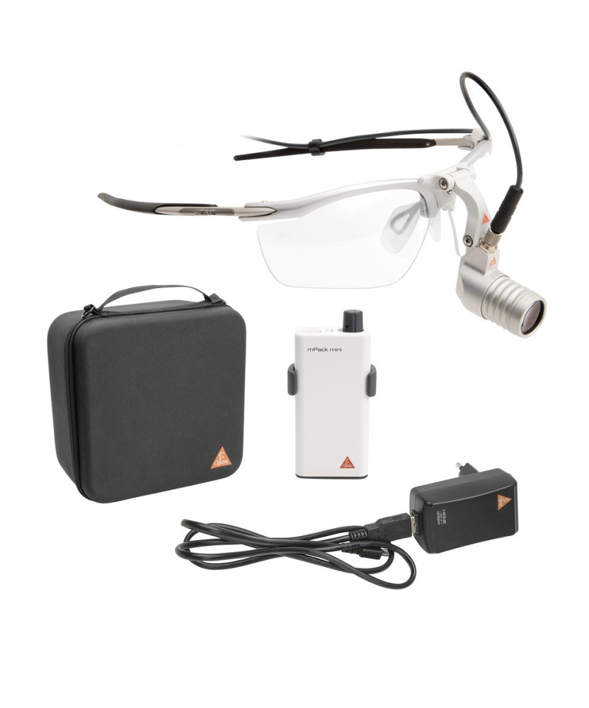 HEINE MicroLight 2 LED Kopfleuchte auf S-FRAME