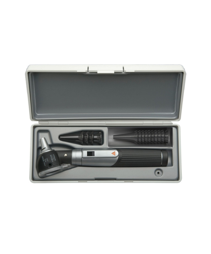 HEINE mini 3000 LED F.O. Otoskop Set im Etui