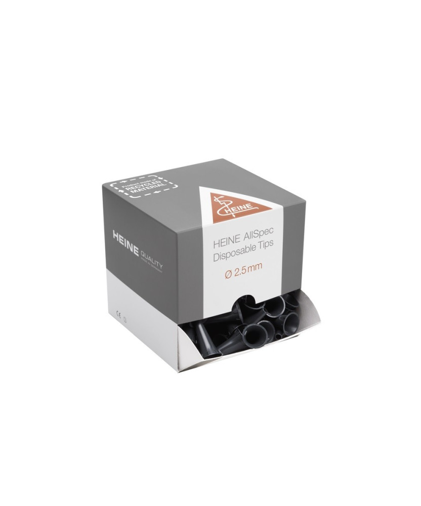 Spéculums à usage unique HEINE AllSpec 2,5 mm