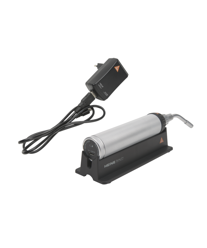 Transilluminateur de Finoff HEINE avec poignée rechargeable