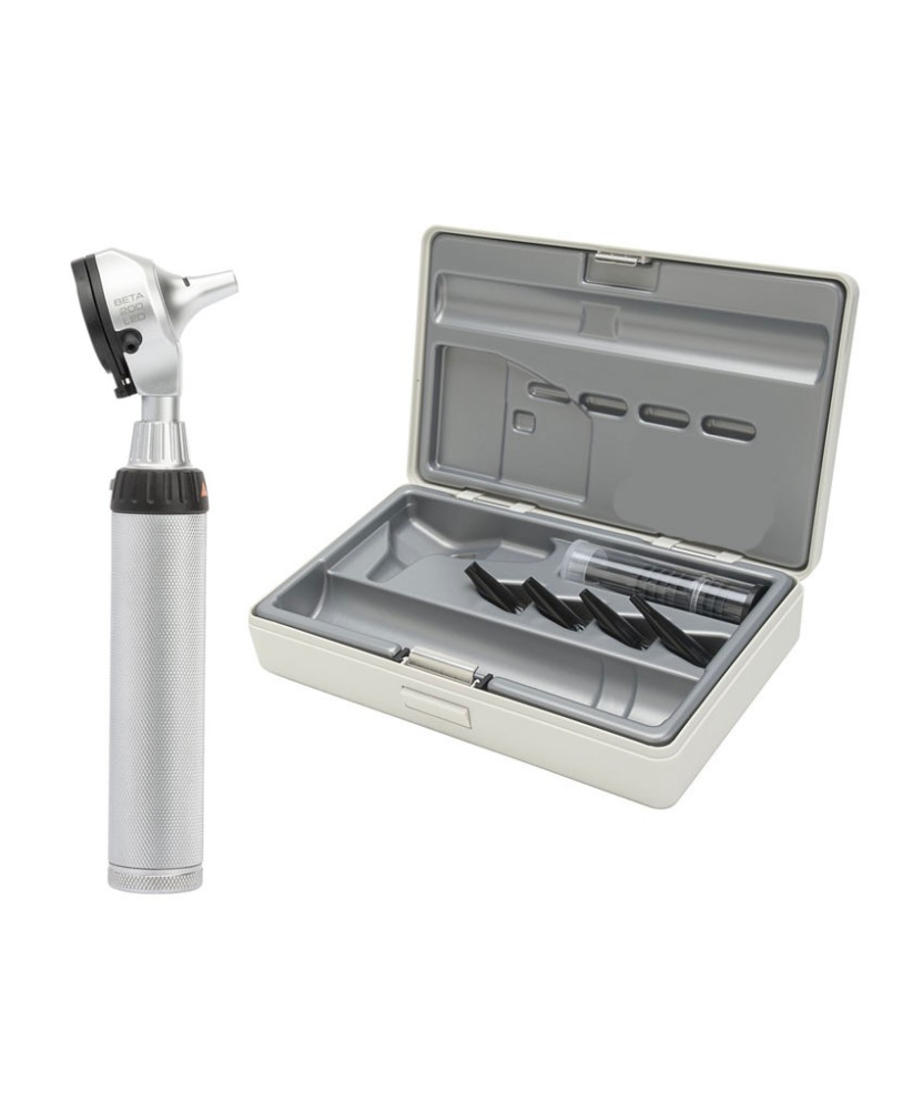 HEINE BETA 200 LED Otoskop Set mit Batteriegriff im Etui