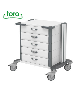 HAEBERLE toro Chariot à roulettes 63 avec tiroirs métalliques