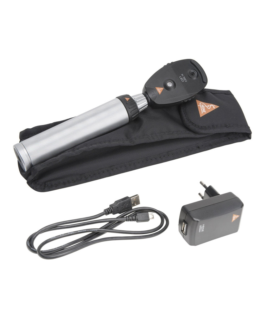 HEINE K180 LED Ophthalmoskop mit USB Ladegriff