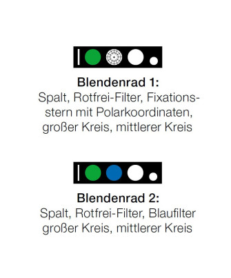 HEINE K180 LED Ophthalmoskop Blenden