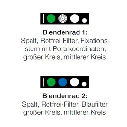 HEINE K180 LED Ophthalmoskop Blenden