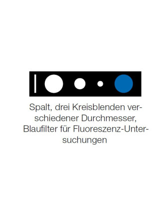 HEINE Ophthalmologische Untersuchungsleuchte Blenden