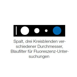 HEINE Ophthalmologische Untersuchungsleuchte Blenden