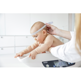 Babywaage mit Eichung und Medizinzulassung KERN MBA-WLAN