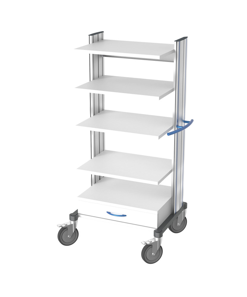 HAEBERLE swingo-clinic Chariot d'endoscopie 60