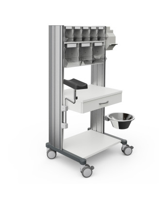 Chariot d'injection HAEBERLE swingo-clinic