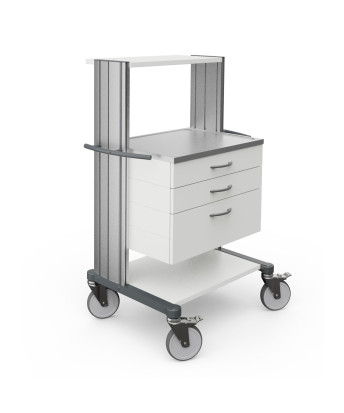 Chariot d'urgence HAEBERLE swingo-clinic