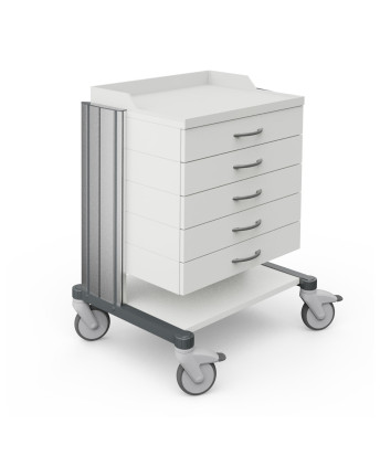 Chariot à instruments HAEBERLE swingo-clinic