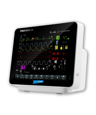 Moniteur patient PROview 12 avec ECG 12 dérivations