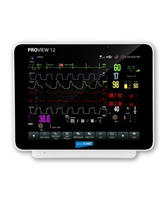 Moniteur patient PROview 12 avec ECG 12 dérivations