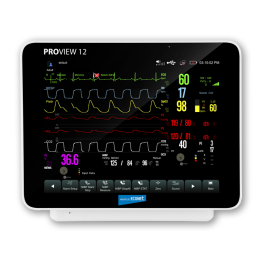 Patientenmonitor PROview 12 mit 12-Kanal EKG