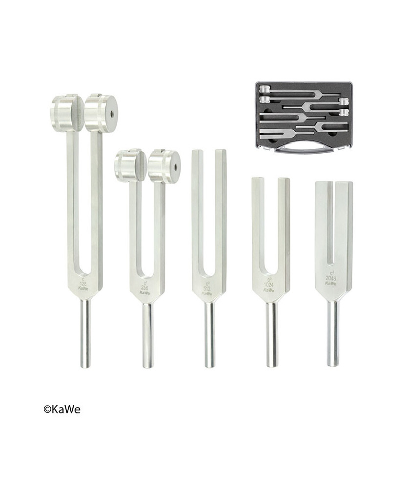 KaWe Stimmgabel-Set aus Aluminium