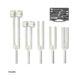 Set de diapasons en aluminium KaWe