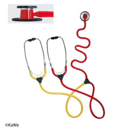 Stéthoscope d'enseignement pour infirmières KaWe DUO