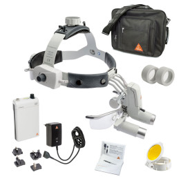 HEINE ML4 LED Kopfleuchte Kit 5 mit Binokularlupen HRP 6x