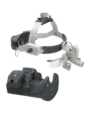 HEINE ML4 LED Lampe Frontale Kit 12 avec loupes HR 2.5x / 520mm