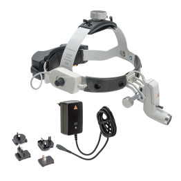 Kopfleuchte HEINE ML4 LED mit Kopfbandakku und Tragetasche