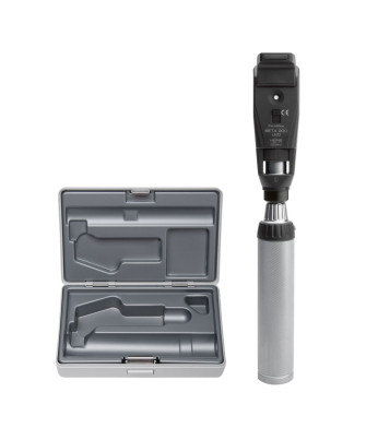 Skiascope à fente LED HEINE BETA 200 avec poignée à piles