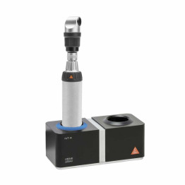 Lampe d’examen ophtalmologique HEINE avec chargeur de table