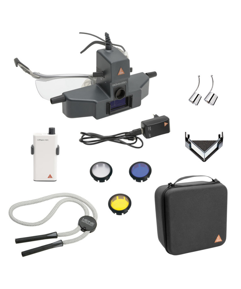 HEINE SIGMA 250 Kit ophtalmoscope complet