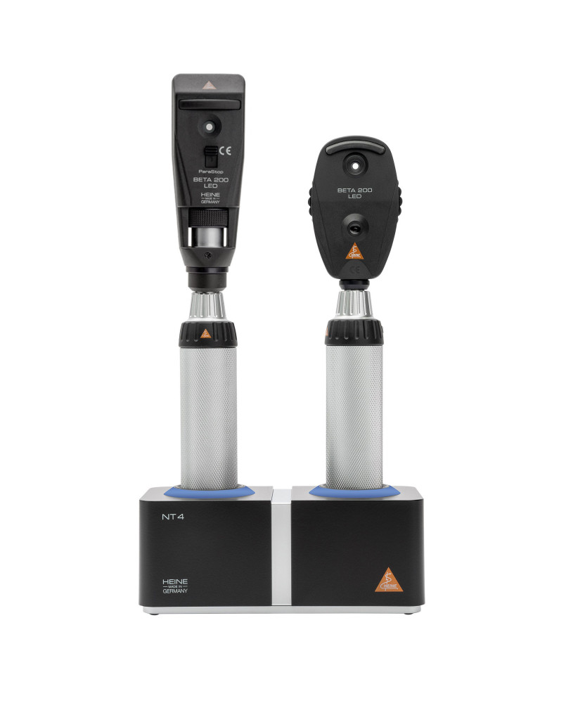 HEINE BETA 200 LED Diagnostik Set für Augenarzt mit Ladestation