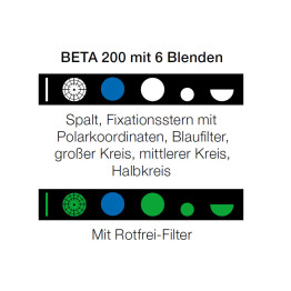 diaphragmes Ophtalmoscope HEINE BETA 200 LED