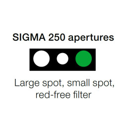 HEINE SIGMA 250 diaphragmes