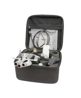 HEINE LoupeLight2 Set mit HRP 6x Binokularlupen