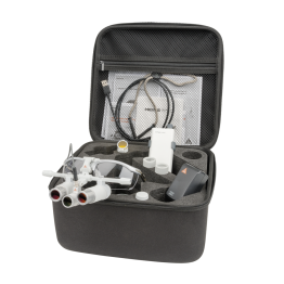 HEINE LoupeLight2 Set avec loupes binoculaires HRP 4x