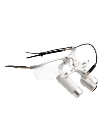 HEINE LoupeLight2 Set avec loupes binoculaires HRP 4x