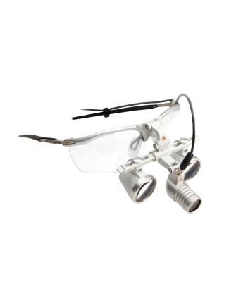 HEINE LoupeLight2 set avec loupes binoculaires HR 2,5x/420 mm