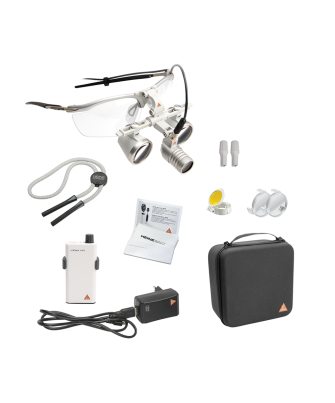 HEINE LoupeLight 2 Sets mit Binokularlupen HR 2.5x/340mm